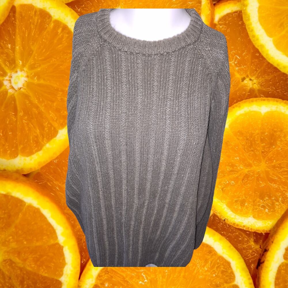 Woolrich Cable Knit Olive Sweater Size 2XL